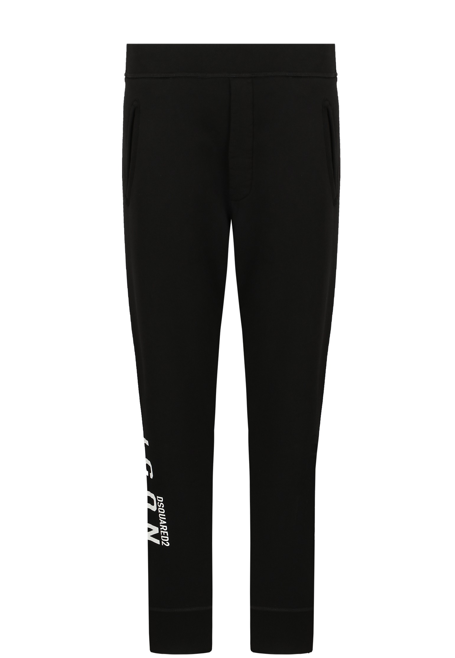 

Спортивные брюки мужские DSquared2 124447 черные S, Черный, 124447