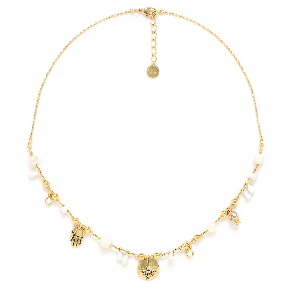 Колье из бижутерного сплава 40 см Franck Herval FH23.2-15-63893, Swarovski