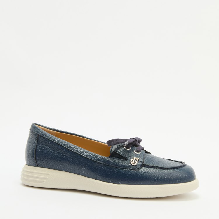 

Лоферы женские Giovanni Fabiani S24504 синие 38 EU, Синий, S24504