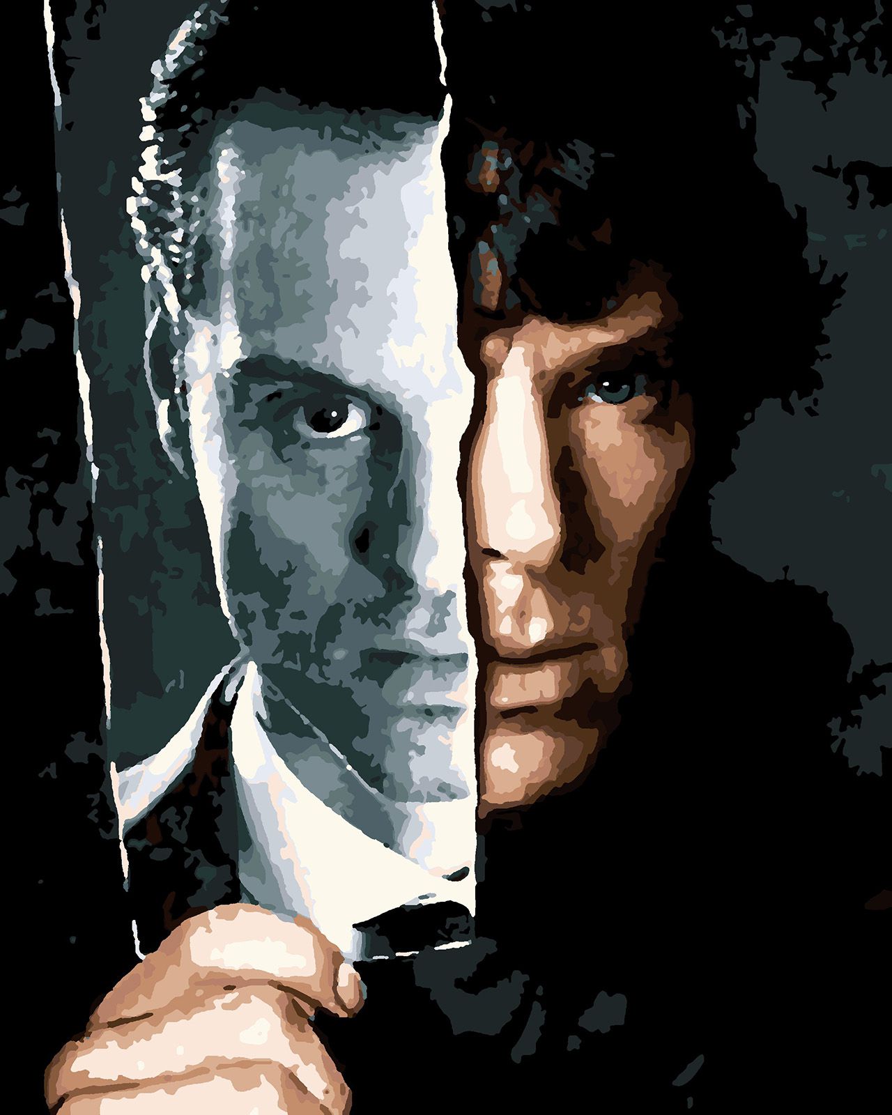 

Картина по номерам Красиво Красим Шерлок - Холмс и Мориарти, 70 х 80 см, Шерлок - Холмс и Мориарти