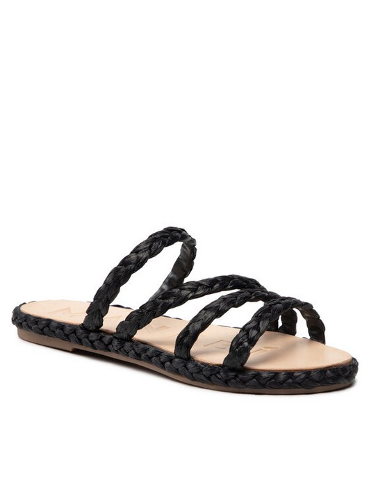 Эспадрильи женские Manebi Rope Sandals S 3.7 Y0 черные 38 EU (доставка из-за рубежа)