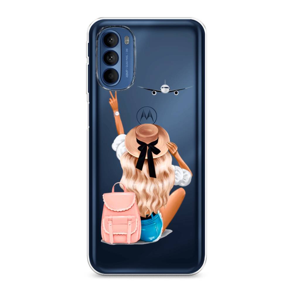 

Чехол Awog на Motorola Moto G31/G41 "Автостопом самолетом", Разноцветный, 242550-7