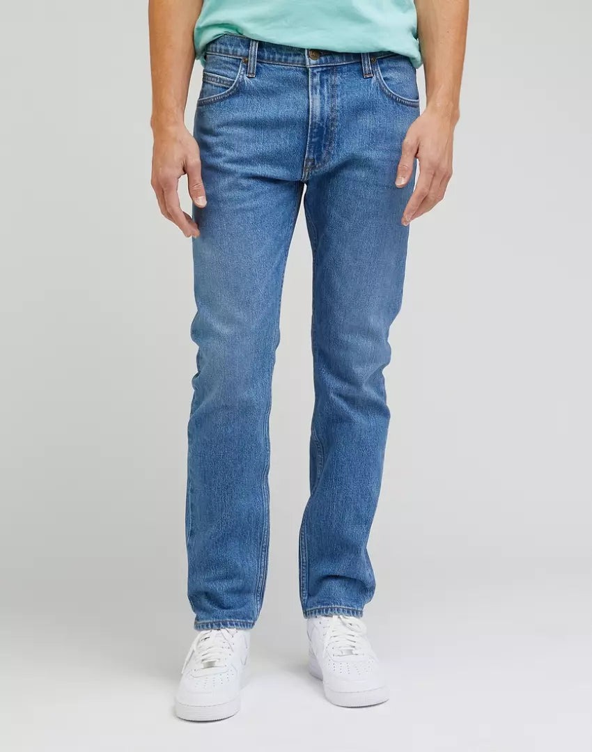 

Джинсы мужские Lee Men Rider Jeans Into The Blue Worn синие 34/30, Синий, Men Rider Jeans Into The Blue Worn