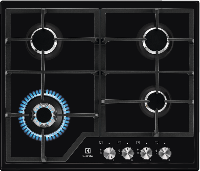 

Встраиваемая варочная панель газовая Electrolux EGS6436K черный, EGS6436K