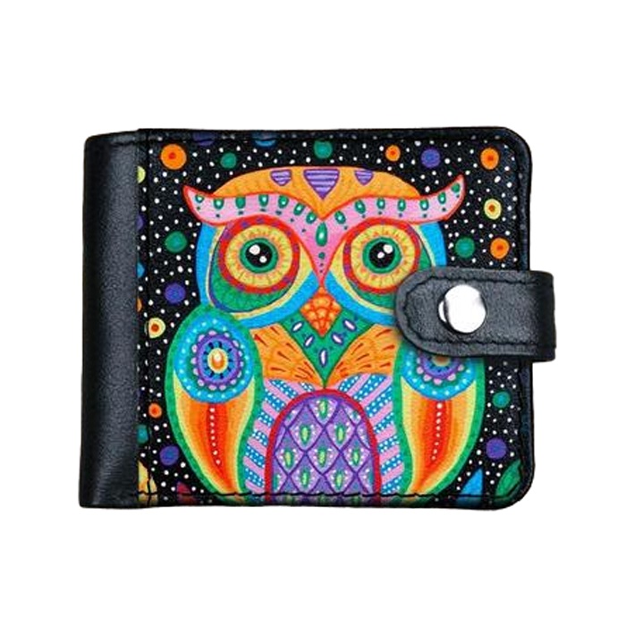 

Кошелек женский RUSSIAN HandMade RHM Owl, чёрный, RHM Owl