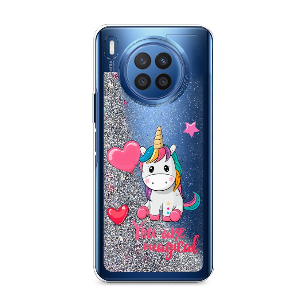 

Чехол Awog на Huawei Nova 8i/Honor 50 lite "Волшебная единорожка", Разноцветный, 6106391-1