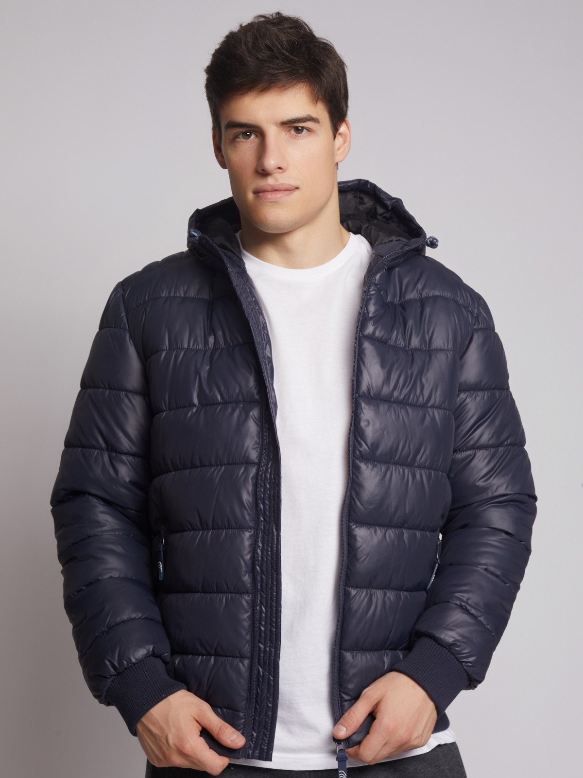 

Куртка мужская Zolla 012345102024 синяя 3XL, 012345102024