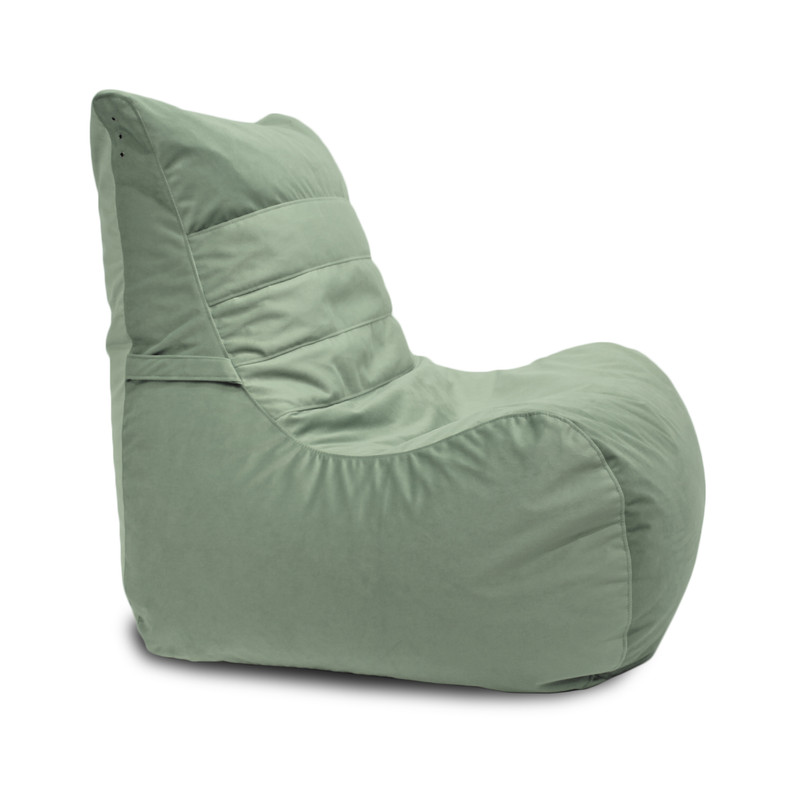 

Кресло мешок Relax Line Ч велюр велутто 30, Зеленый