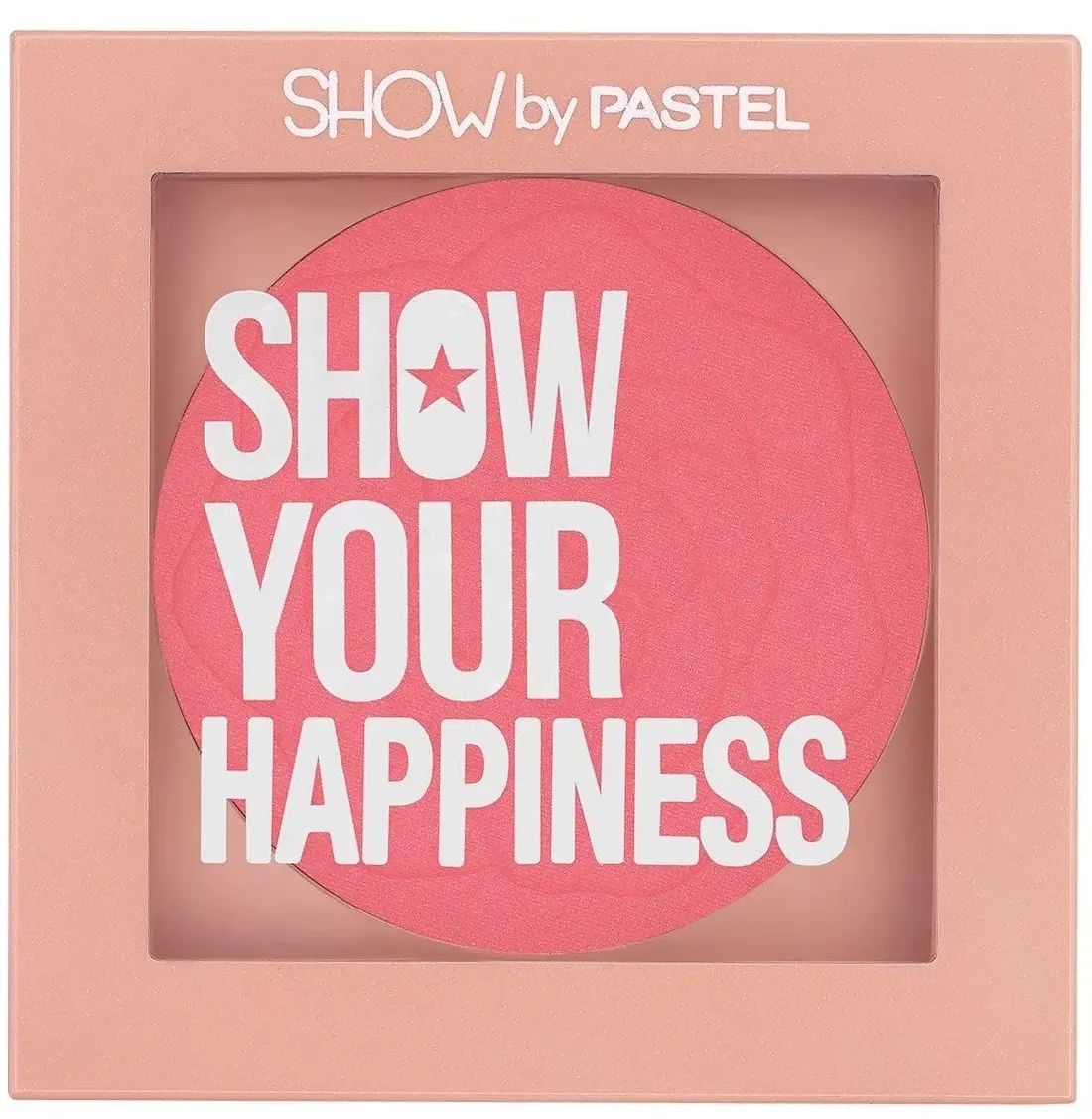 Румяна для лица Pastel Show Your Happiness Blush, 202 Colorful, 4,2 г румяна show by pastel show your joy liquid blush 53 4 г