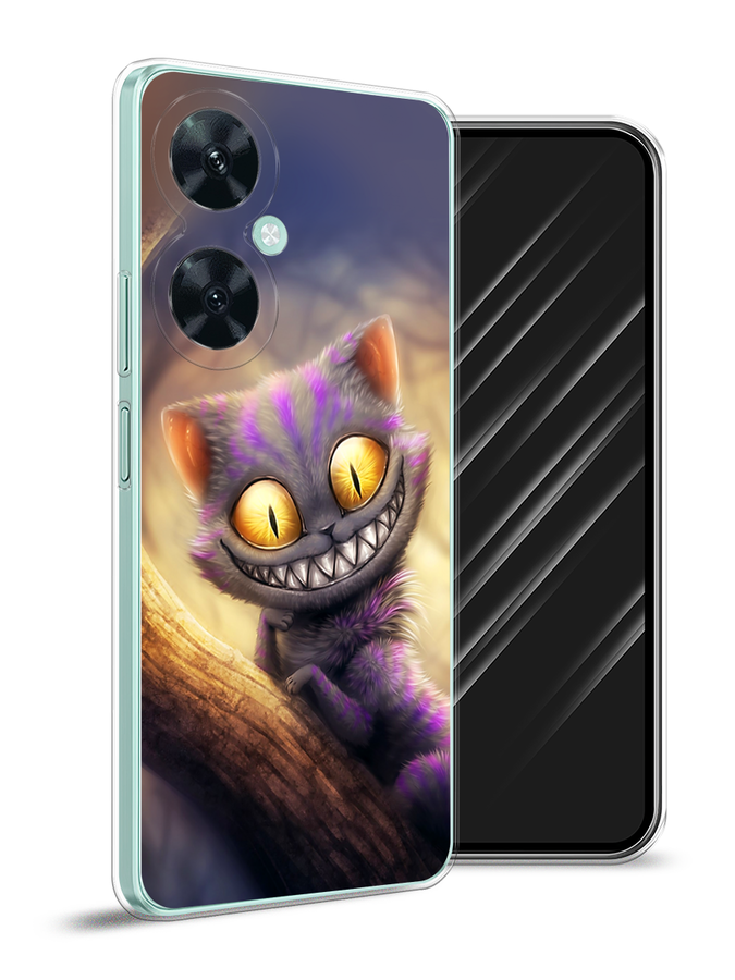 

Чехол Awog на Huawei Nova 11i "Cheshire Cat", Фиолетовый;желтый, 6121750-1