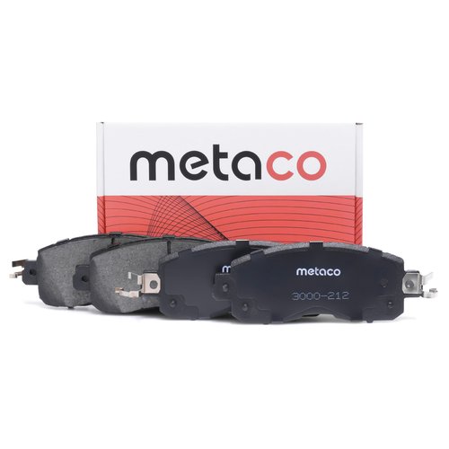 

Колодки тормозные передние к-кт 3000-212 Metaco Nissan Teana L33 2014 METACO 3000212