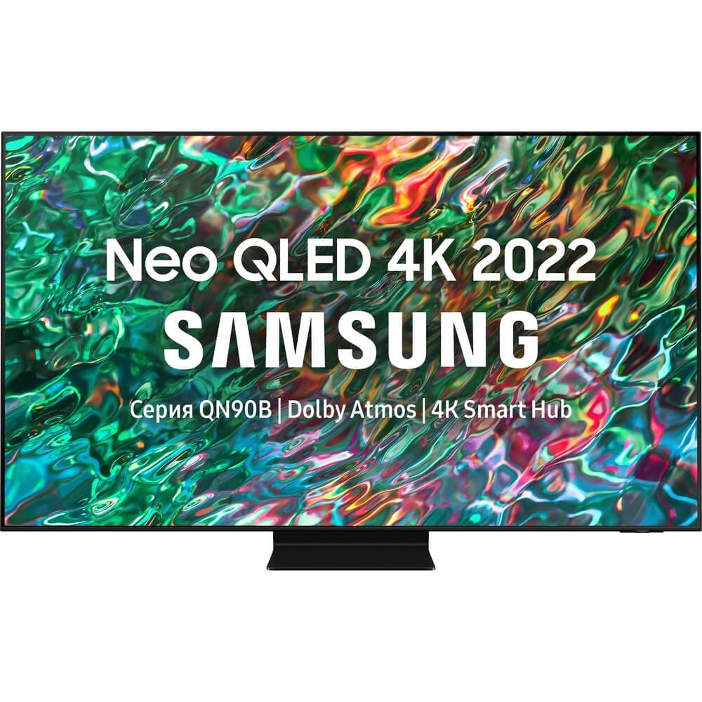 

Телевизор Samsung QE85QN90BAU, 85"(216 см), UHD 4K, Черный, QE85QN90BAU