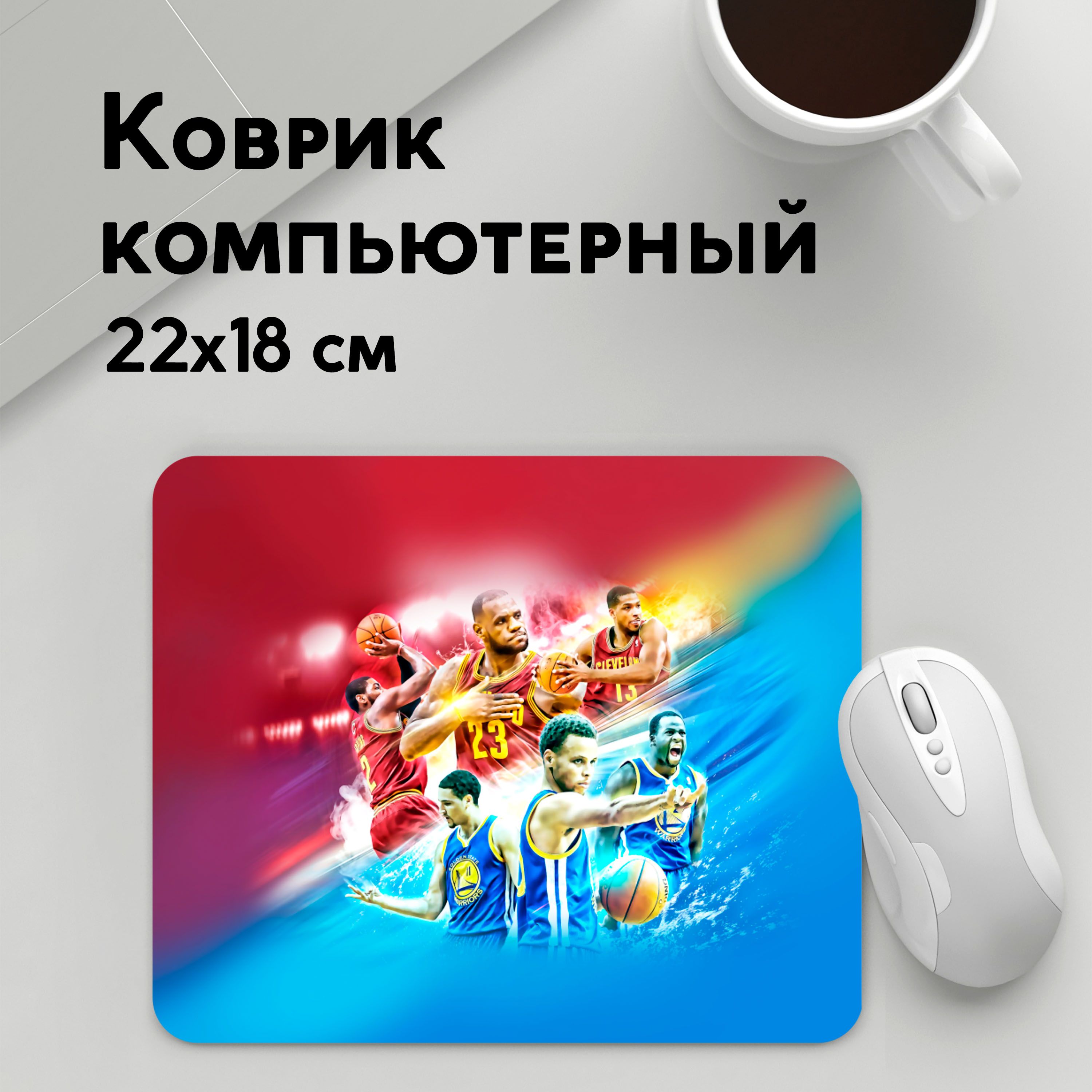 

Коврик для мышки PANiN Golden State Warriors 7 (MousePad22x18UST1UST1310662)