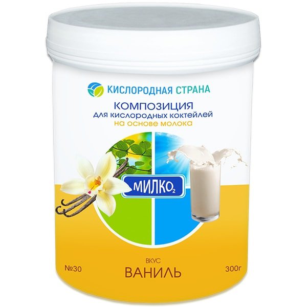 

Смесь для кислородных коктейлей Ванильная 300 гр.