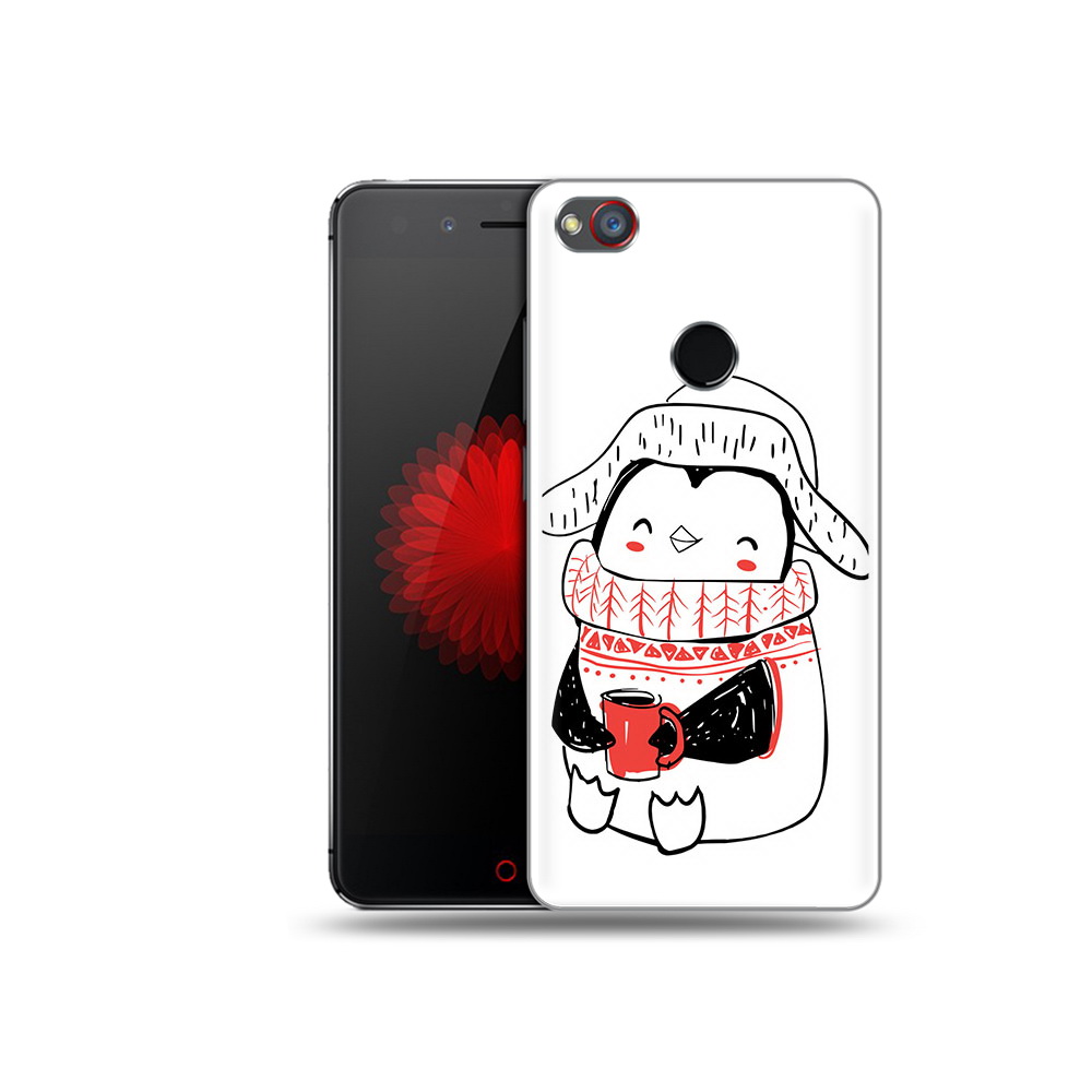 

Чехол MyPads Tocco для ZTE Nubia Z11 Милый пингвин (PT48017.468.115), Прозрачный, Tocco