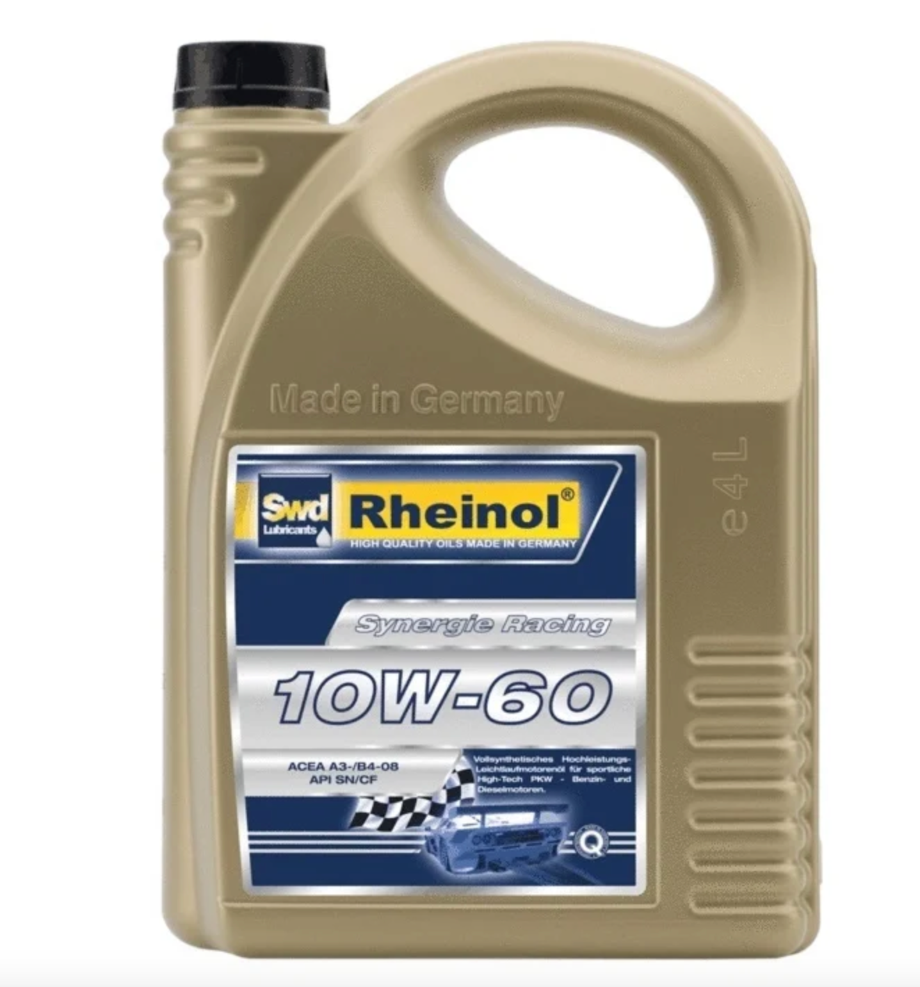 

Synergie Racing 10w-60 (4л) SWD Rheinol арт. 31158,485