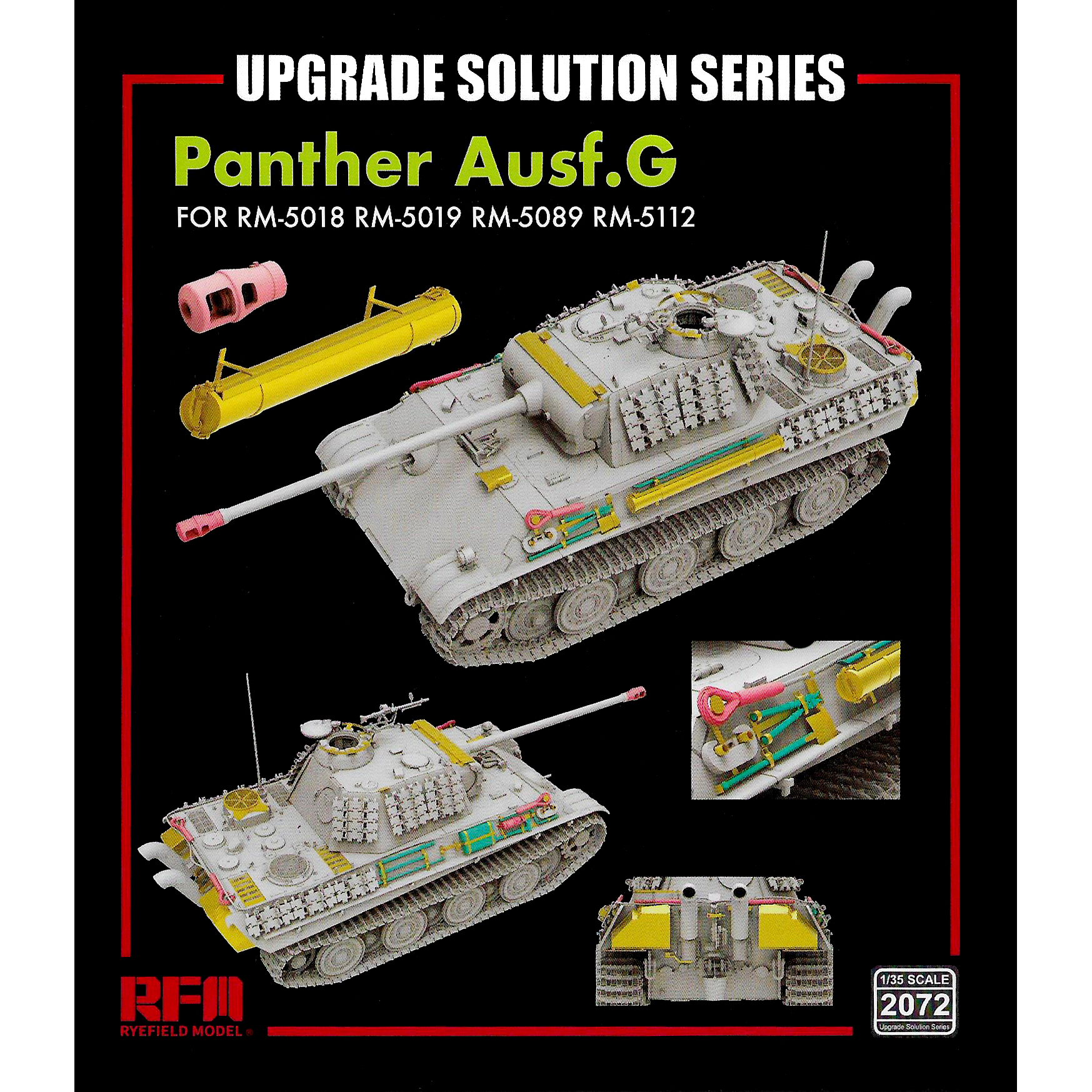 

Набор улучшения Rye Field Model для танка Sd Kfz 171 Panther G RM-2072