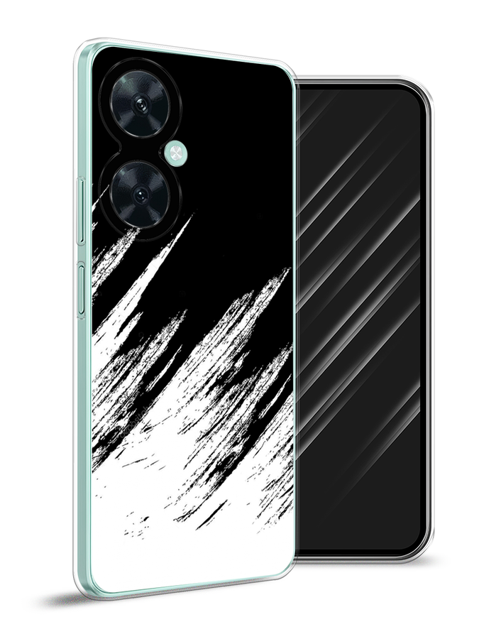 

Чехол Awog на Huawei Nova 11i "Черно белые брызги", Черный;белый;бежевый, 6121750-3
