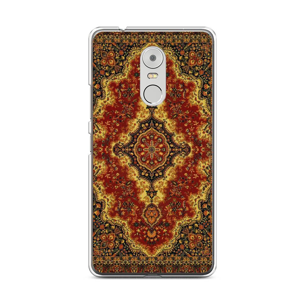 

Чехол на Lenovo K6 Note "Ковер", Коричневый;золотистый;красный, 112250-3