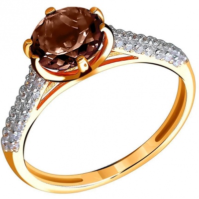 

Кольцо из серебра р. 20 Эстет 01К3511269А-4, фианит, 01К3511269А-4