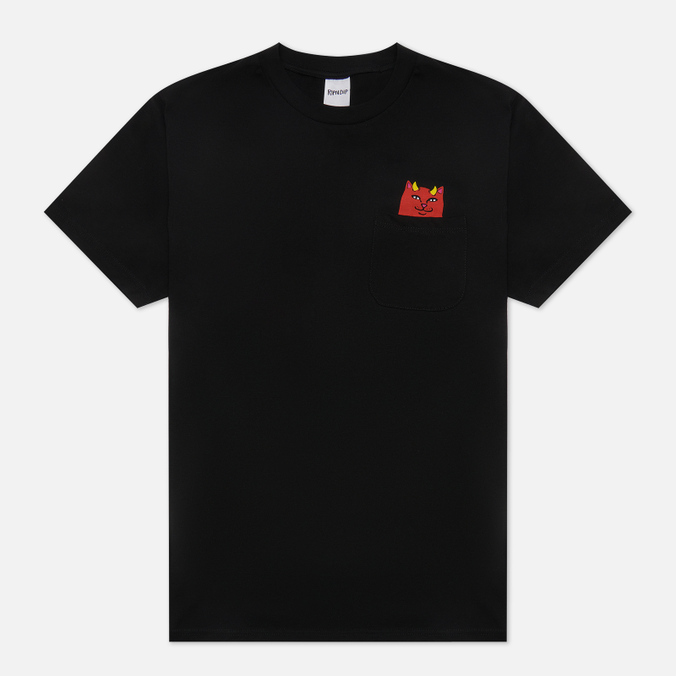 

Мужская футболка Ripndip Lord Devil Pocket чёрный, Размер S, Lord Devil Pocket