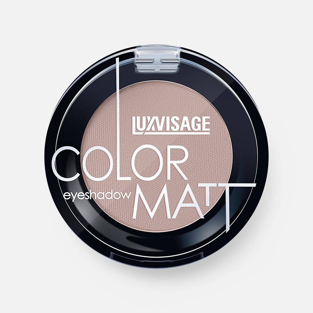 Тени для век Luxvisage Color Matt №12 Taupe, 1,5 г