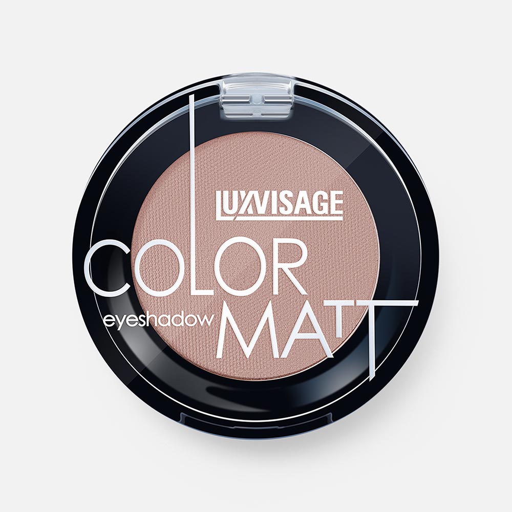 Тени для век Luxvisage Color Matt №13 Ash Rose, 1.5 г luxvisage тени glam look