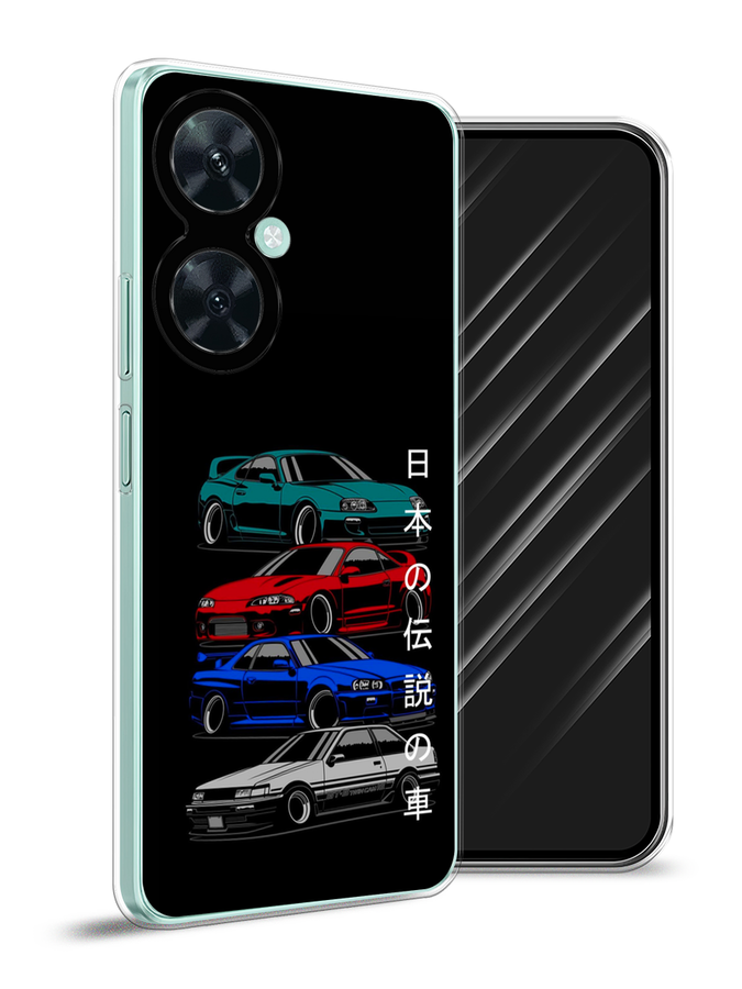 

Чехол Awog на Huawei Nova 11i "JDM Legend cars", Зеленый;красный;синий, 6121750-5