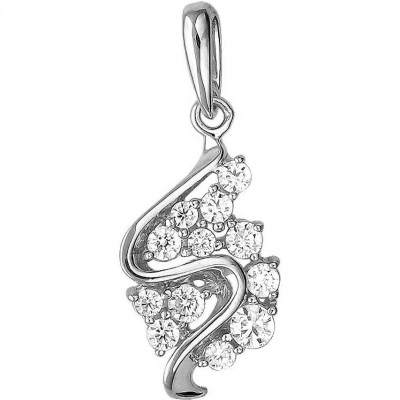 

Кулон из серебра с фианитом Эстет 01П1512204, 01П1512204