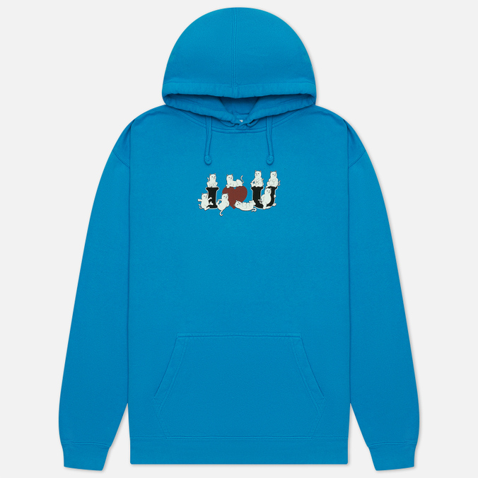 

Мужская толстовка Ripndip I Heart U Hoodie синий, Размер S, I Heart U Hoodie
