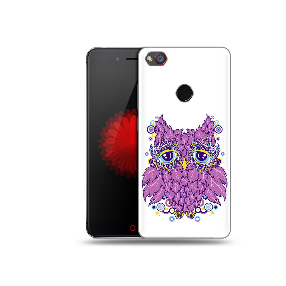 

Чехол MyPads Tocco для ZTE Nubia Z11 Розовая сова (PT48017.468.147), Прозрачный, Tocco