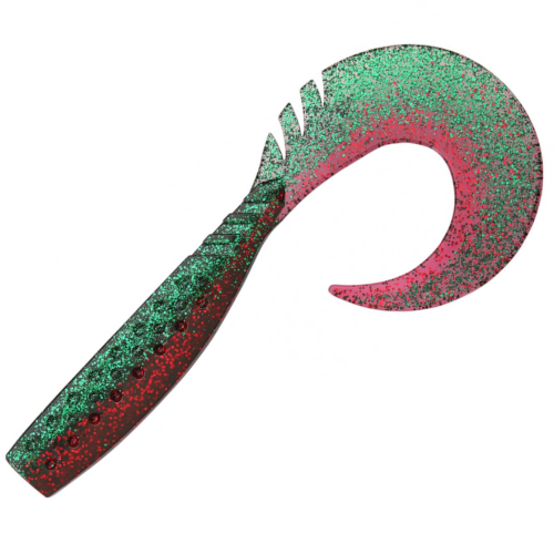 

Приманка Frapp Funky Grub 10 #PAL15 25.4см. 1шт., Красный;зеленый, Funky Grub 10