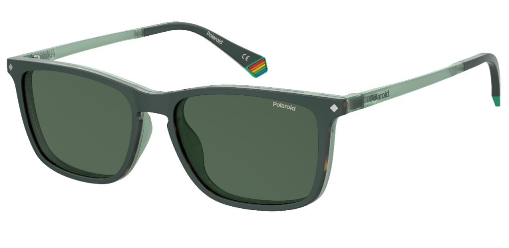 

Солнцезащитные очки мужские Polaroid PLD-2035171ED54UC, зеленый, PLD-2035171ED54UC