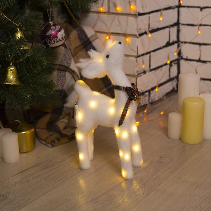

Световая фигура Luazon Lighting Олень 4357013 белый теплый, Олень