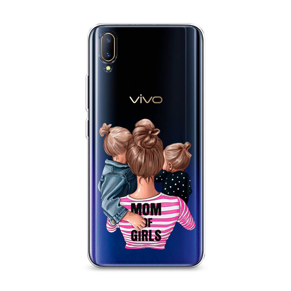 

Чехол Awog на Vivo V11/V11 Pro "Mom of Girls", Разноцветный, 260850-6