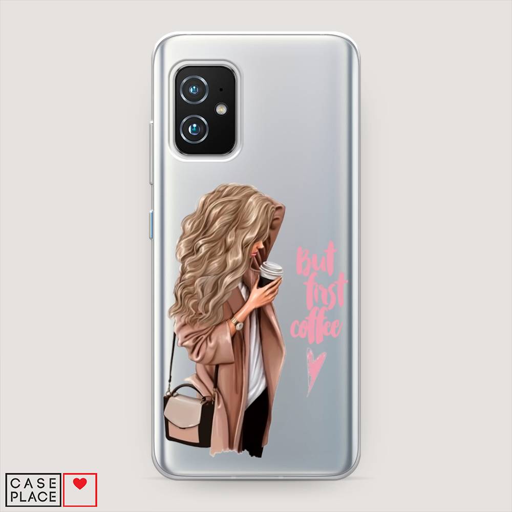 

Чехол Awog "Девушка с кофе" для Asus Zenfone 8 Mini