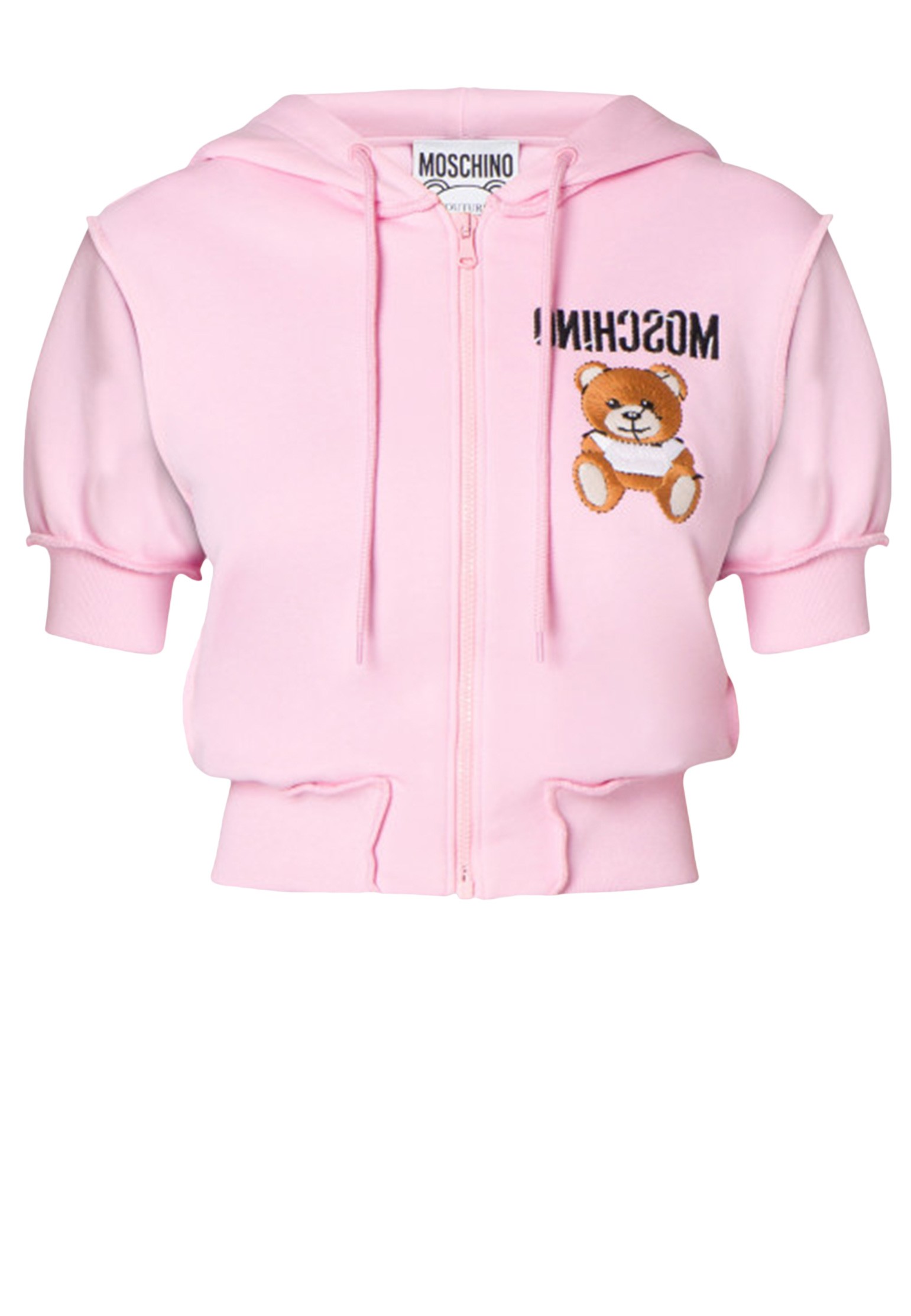 

Толстовка женская MOSCHINO 130422 розовая 42 IT, Розовый, 130422
