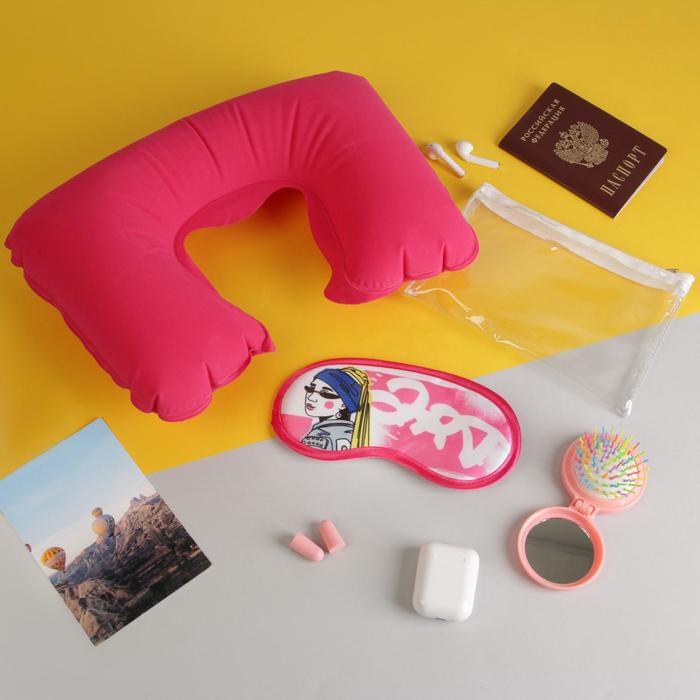 фото Art of travel, подушка, маска, беруши, зеркальце-расческа nobrand