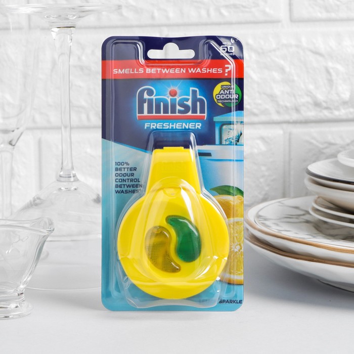 освежитель воздуха finish лимон и лайм для посудомоечных машин Освежитель для посудомоечных машин Finish 