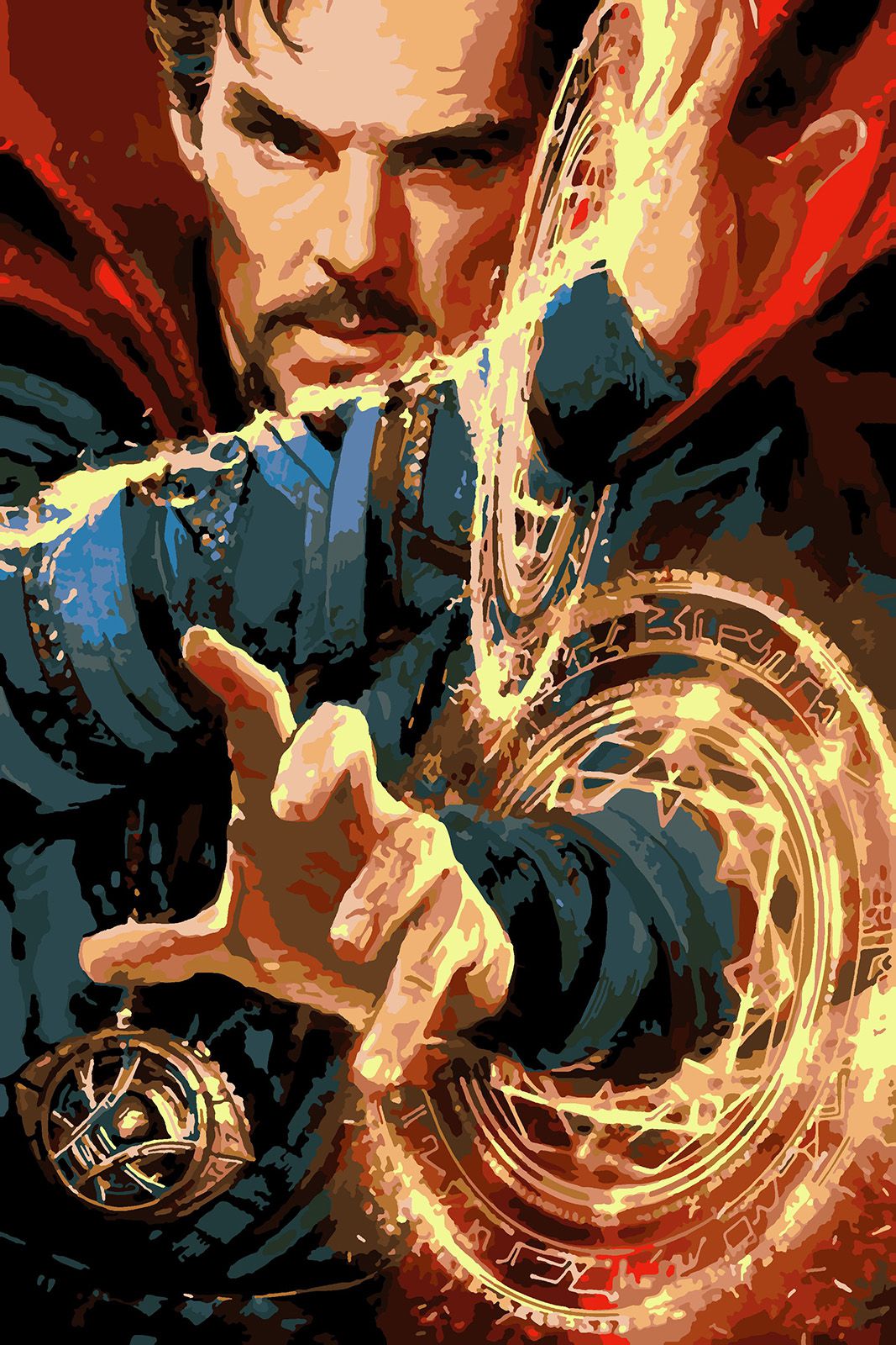 

Картина по номерам Красиво Красим Doctor Strange, 50 х 80 см, Doctor Strange