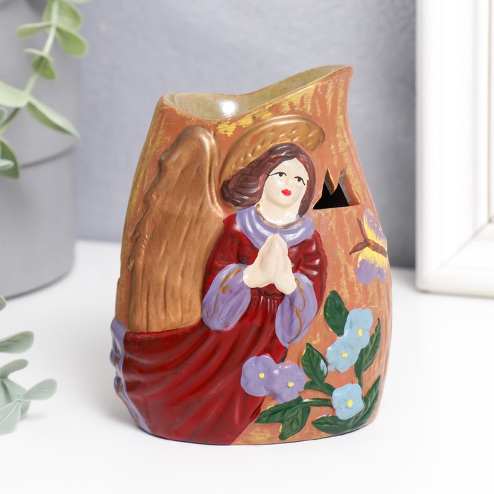 

Аромалампа керамика "Дева-ангел" 11,3х9х6,5 см