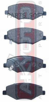 

Akyoto Akd-0503 Колодки Тормозные Дисковые Передние () 1Шт