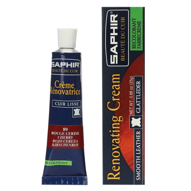 

Жидкая кожа для обуви Saphir CREME RENOVATRICE красная 25 мл, Красный, CREME RENOVATRICE