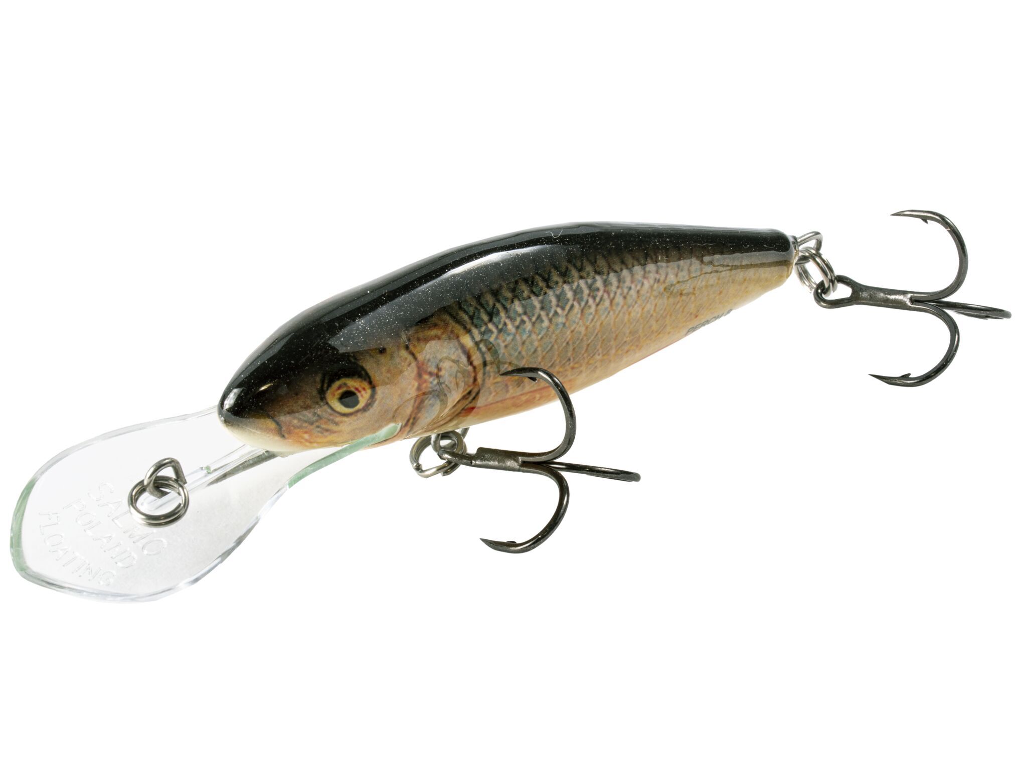 

Воблер плавающий Salmo Perch DR 8 см QPH005 цвет RR, Черный;зеленый;золотистый, Slick Stick