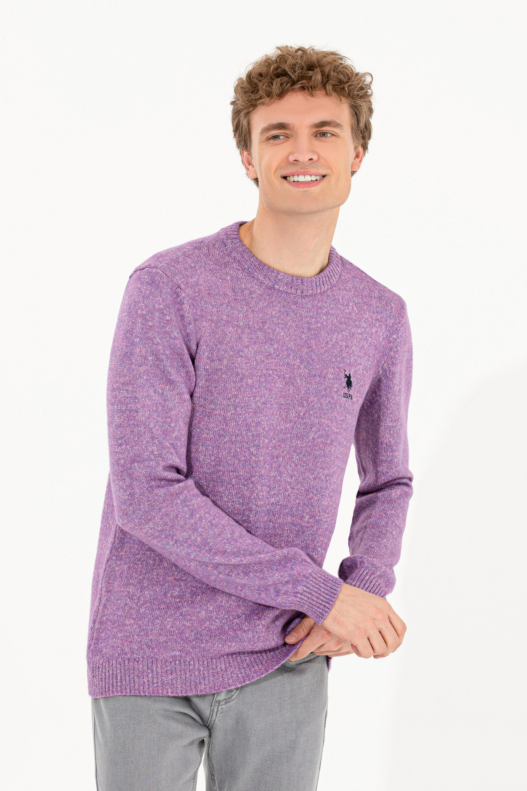 

Джемпер мужской U.S. POLO Assn. G081SZ0TK0KULEN фиолетовый L, G081SZ0TK0KULEN