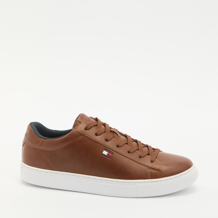 

Кеды мужские Tommy Hilfiger BRECON коричневые 11 US, Коричневый, BRECON