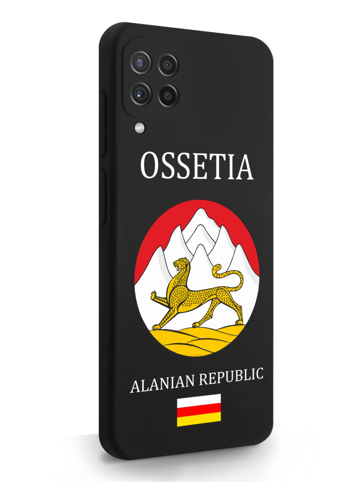 фото Чехол signumcase для samsung galaxy a22 герб северной осетии черный