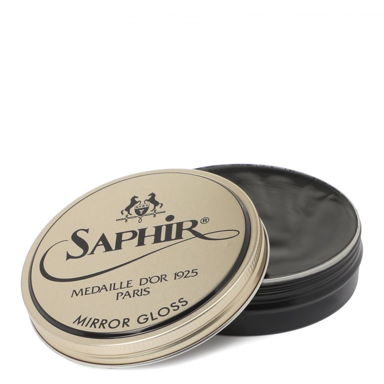 

Крем для обуви Saphir MIRROR GLOSS черный 75 мл, MIRROR GLOSS