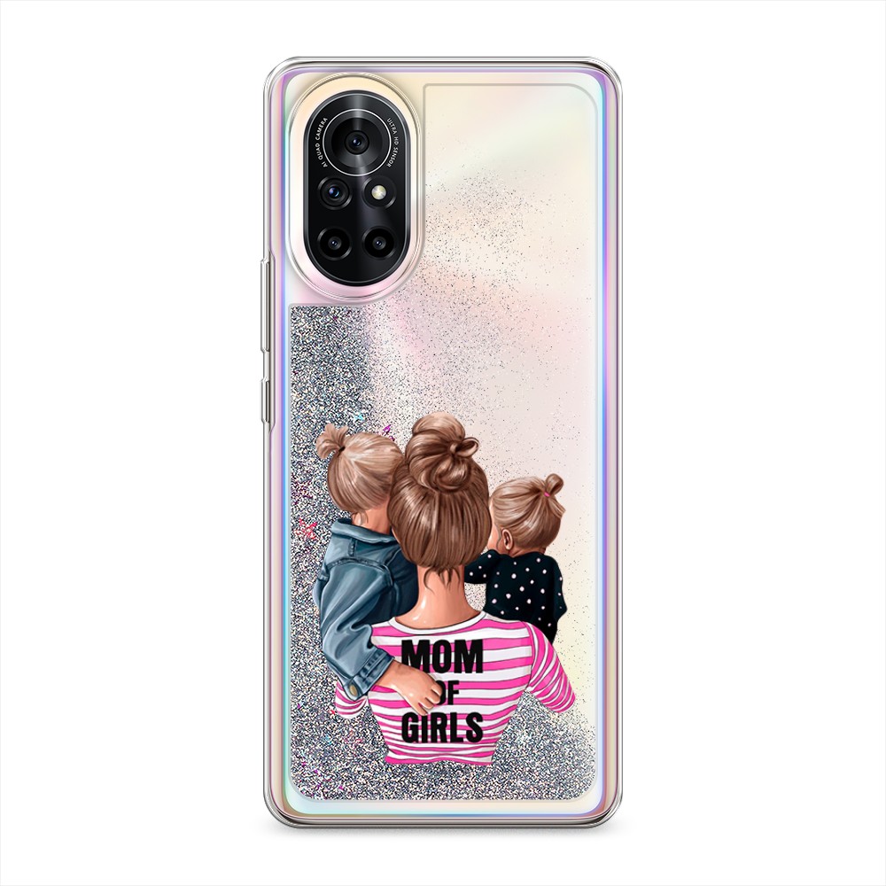 

Чехол Awog на Honor V40 Lite/Nova 8 "Mom of Girls", Разноцветный, 6105791-1