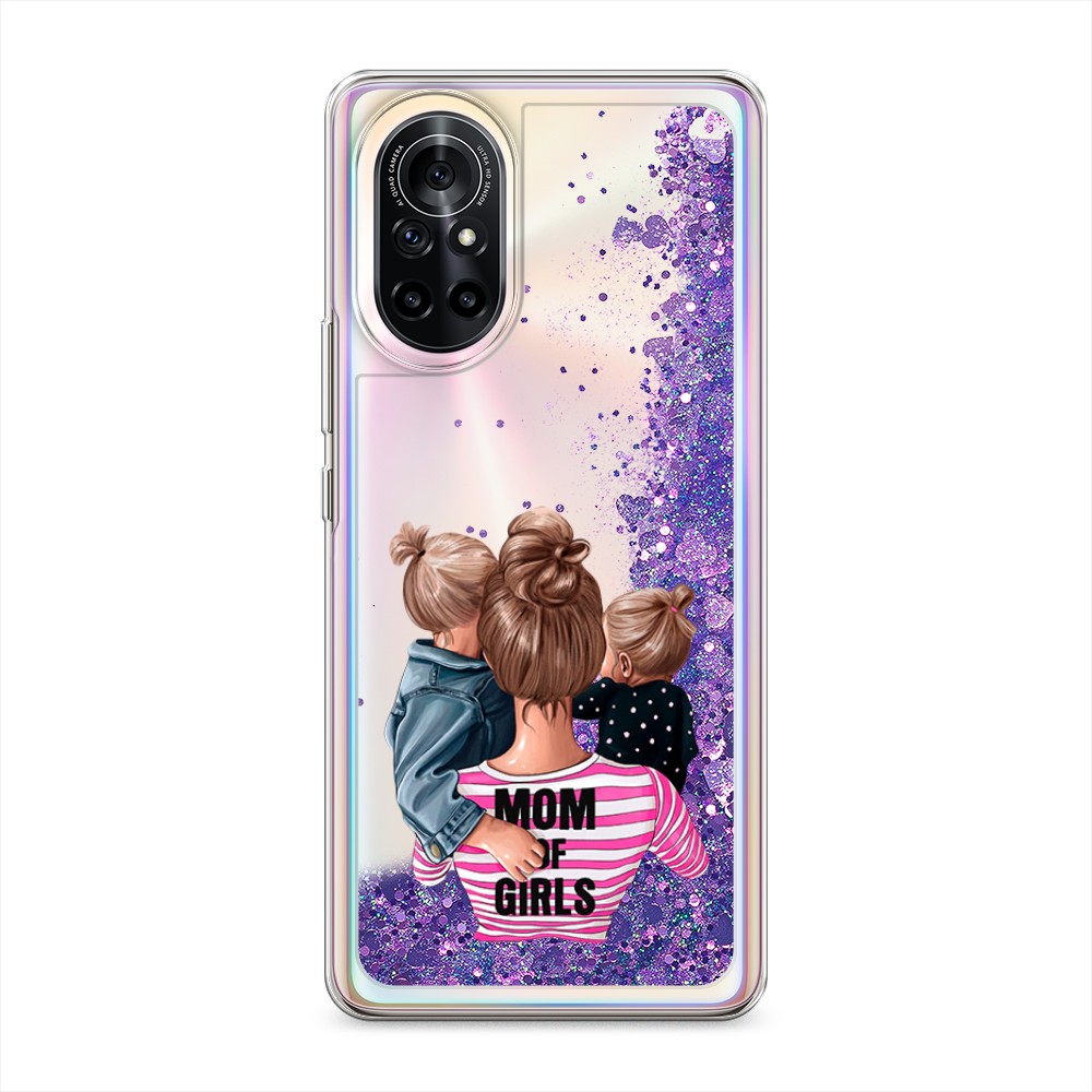 

Чехол Awog на Honor V40 Lite/Nova 8 "Mom of Girls", Разноцветный, 6105792-1